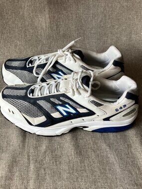New Balance 643 Men’s Shoes Size 14 Extra Wide M643WG Blue White Blk Made In USA